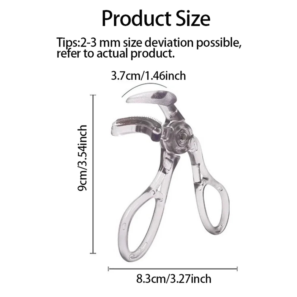 Recourbe-cils professionnel 2-en-1 avec peigne